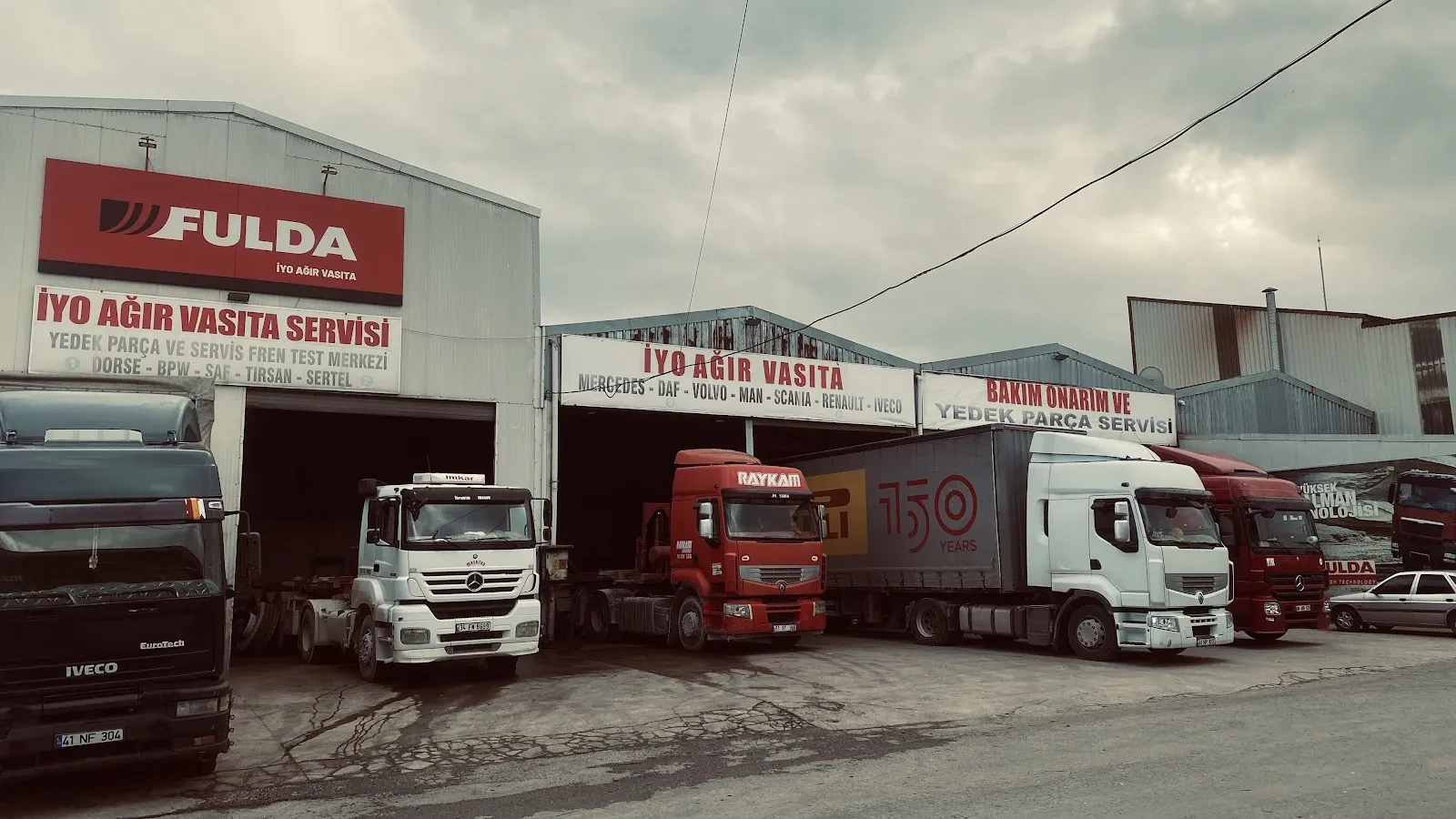 İYO Ağır Vasıta Bakım Onarım ve Yedek Parça Servisi