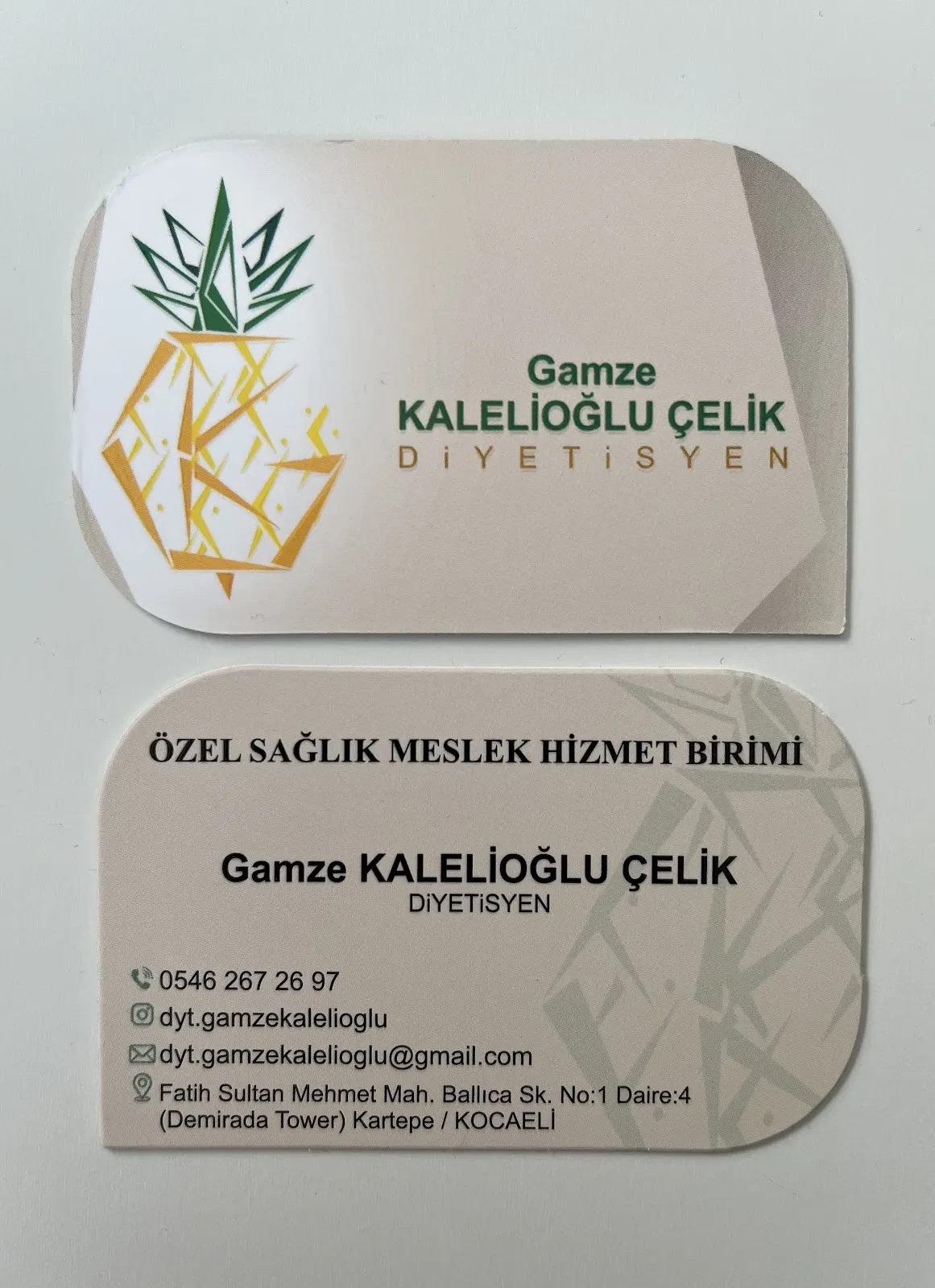 Diyetisyen Gamze KALELİOĞLU ÇELİK