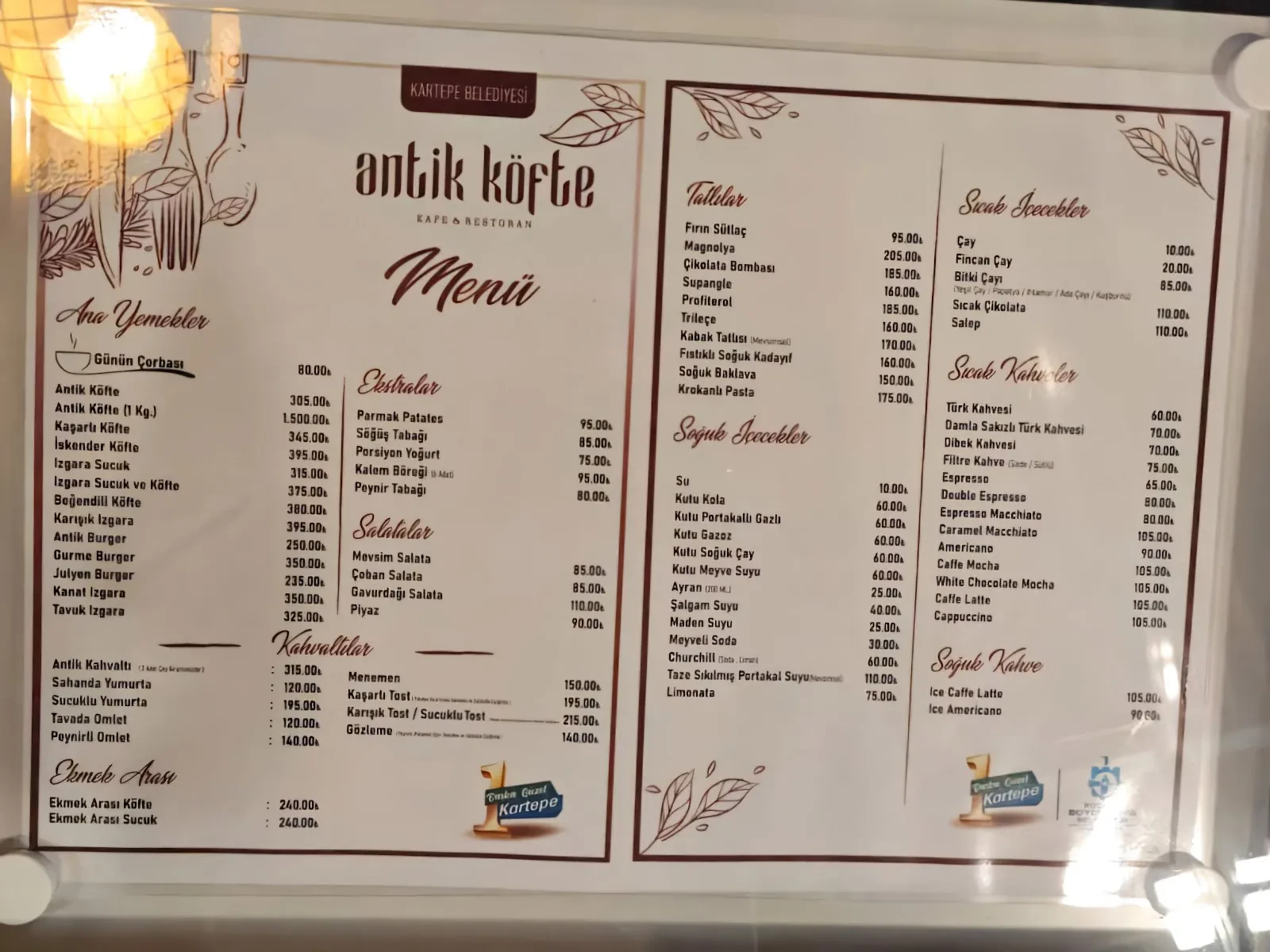 Antik Köfte Kafe Restoran fotoğraf 2